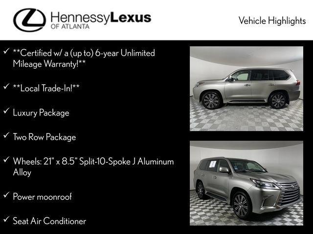 used 2021 Lexus LX 570 car, priced at $71,990