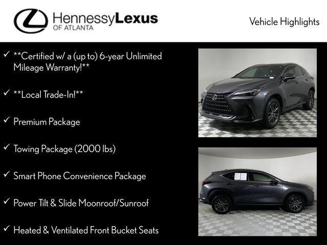 used 2022 Lexus NX 250 car, priced at $38,490