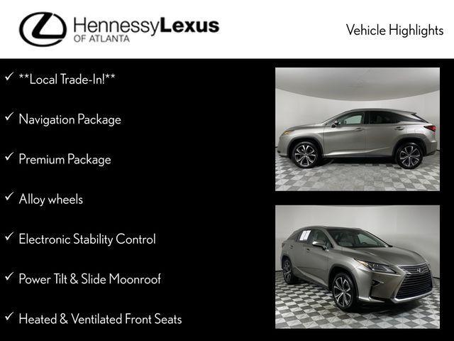 used 2019 Lexus RX 350 car, priced at $34,990