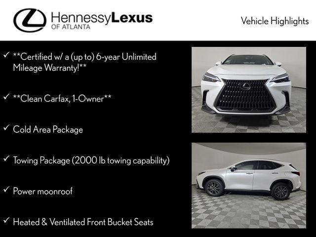 used 2024 Lexus NX 350h car, priced at $47,990