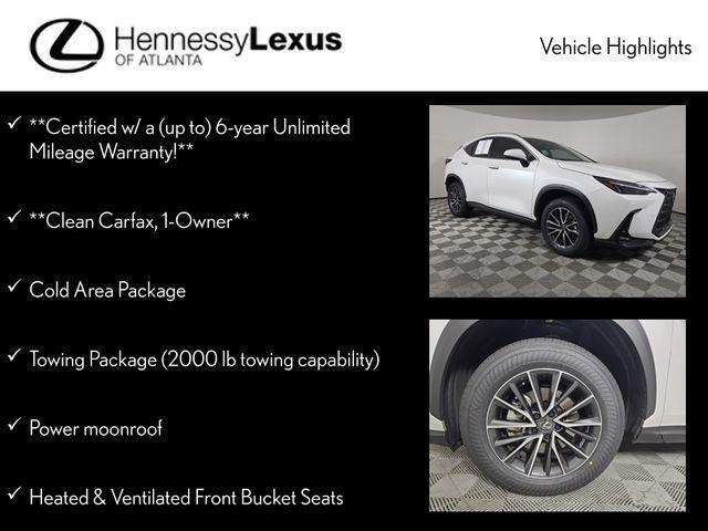 used 2024 Lexus NX 350h car, priced at $47,990