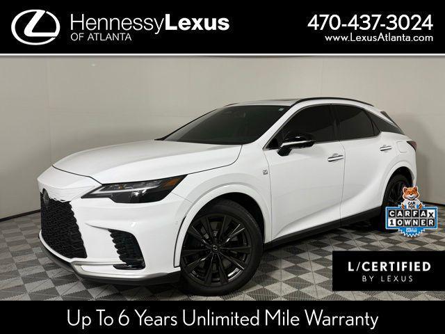 used 2024 Lexus RX 350 car, priced at $59,990