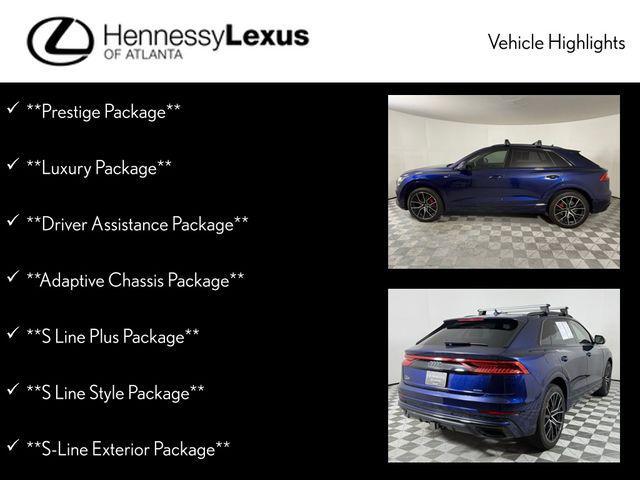 used 2020 Audi Q8 car, priced at $33,490