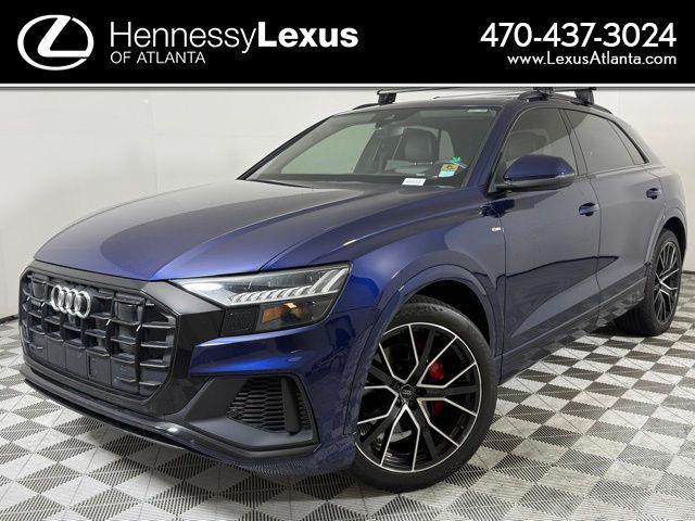 used 2020 Audi Q8 car, priced at $33,490
