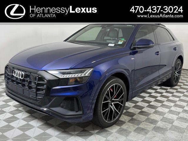 used 2020 Audi Q8 car, priced at $33,490