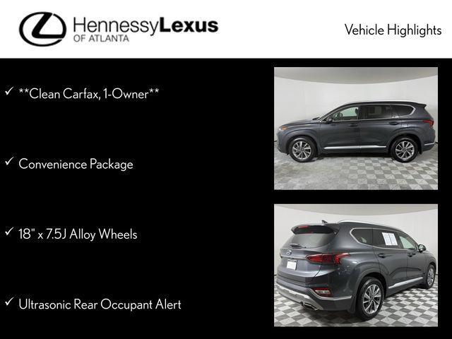 used 2020 Hyundai Santa Fe car, priced at $20,490