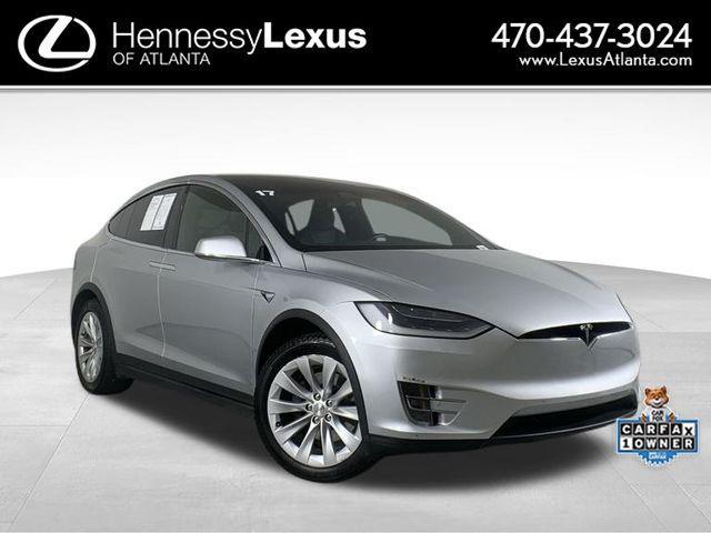 used 2017 Tesla Model X car, priced at $30,990