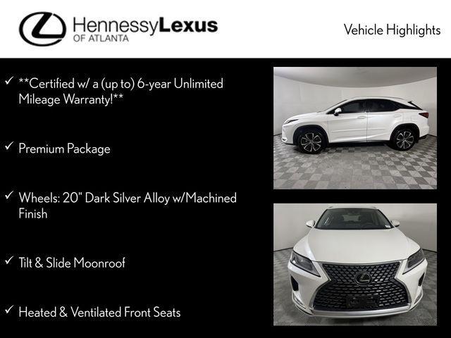 used 2022 Lexus RX 350 car, priced at $45,490