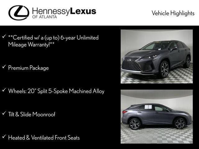 used 2021 Lexus RX 350 car, priced at $42,990