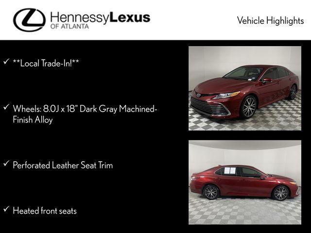 used 2021 Toyota Camry car, priced at $25,490