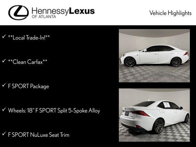 used 2018 Lexus IS 300 car, priced at $20,990