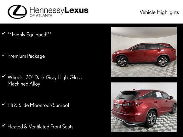 used 2021 Lexus RX 350L car, priced at $27,990