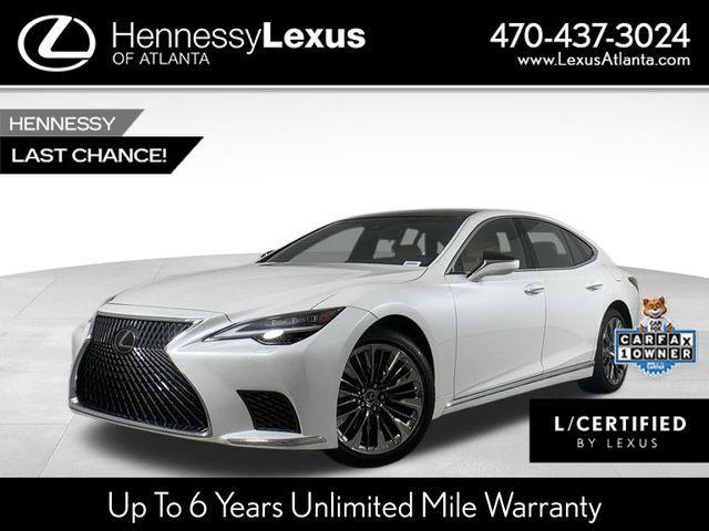 used 2023 Lexus LS 500 car, priced at $73,990