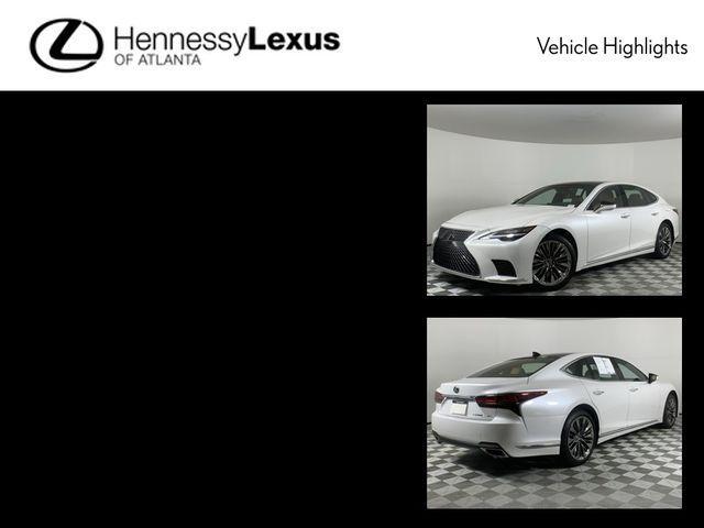 used 2023 Lexus LS 500 car, priced at $73,990