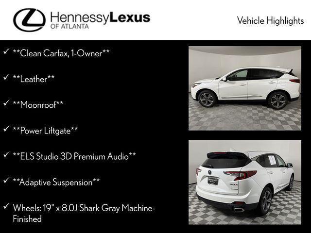 used 2023 Acura RDX car, priced at $35,990