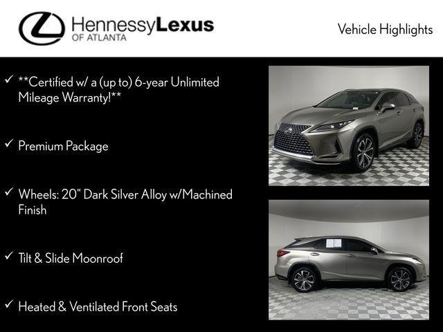 used 2022 Lexus RX 350 car, priced at $43,490