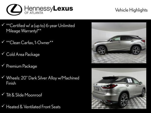 used 2022 Lexus RX 350 car, priced at $47,490