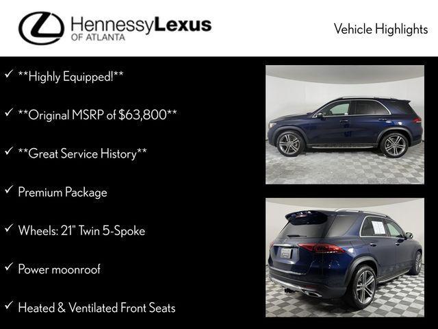 used 2021 Mercedes-Benz GLE 350 car, priced at $35,990