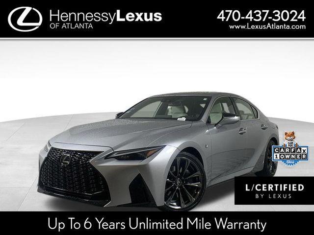 used 2021 Lexus IS 350 car, priced at $41,490