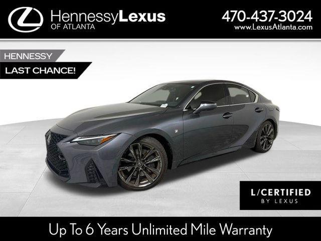 used 2023 Lexus IS 350 car, priced at $40,990