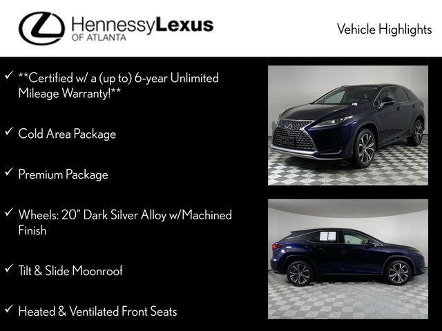 used 2022 Lexus RX 350 car, priced at $49,990