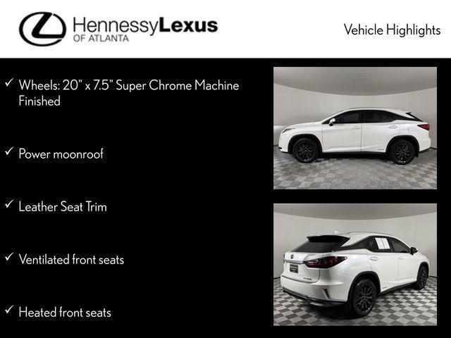 used 2016 Lexus RX 450h car, priced at $22,990