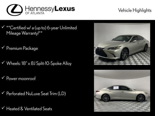 used 2022 Lexus ES 350 car, priced at $39,990