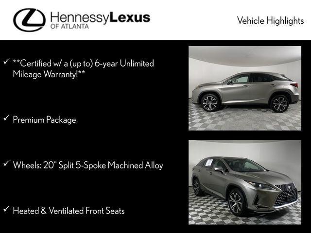 used 2021 Lexus RX 350 car, priced at $41,990