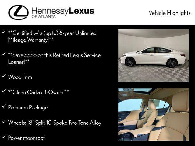 used 2025 Lexus ES 350 car, priced at $44,490