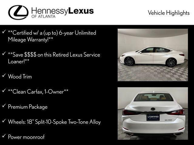 used 2025 Lexus ES 350 car, priced at $44,490