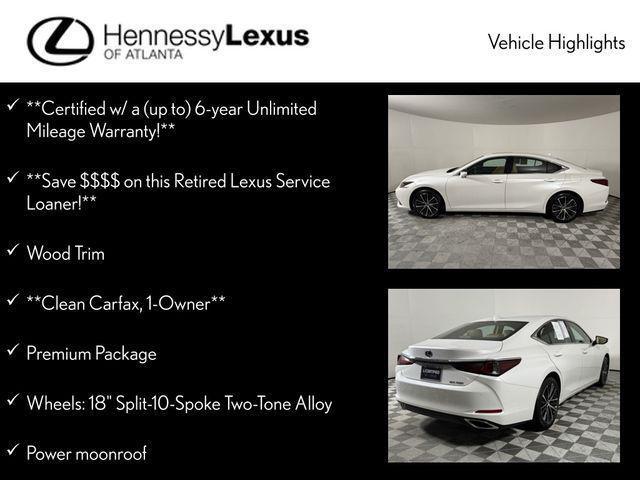 used 2025 Lexus ES 350 car, priced at $44,490