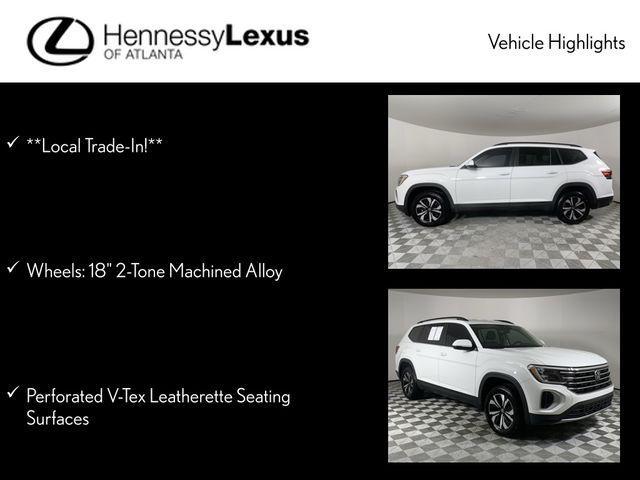 used 2024 Volkswagen Atlas car, priced at $32,990