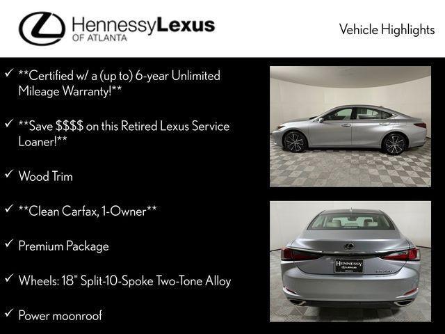 used 2025 Lexus ES 350 car, priced at $44,990