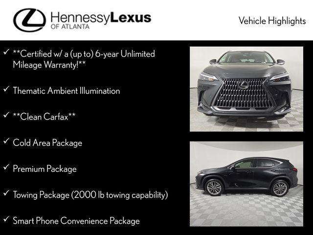 used 2023 Lexus NX 350h car, priced at $46,990