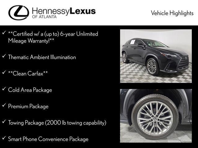 used 2023 Lexus NX 350h car, priced at $46,990