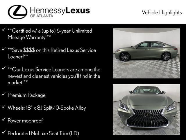 used 2024 Lexus ES 350 car, priced at $44,490