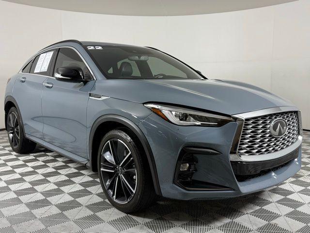 used 2022 INFINITI QX55 car, priced at $27,990