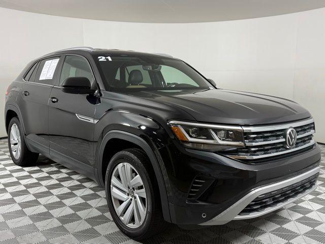 used 2021 Volkswagen Atlas Cross Sport car, priced at $23,490
