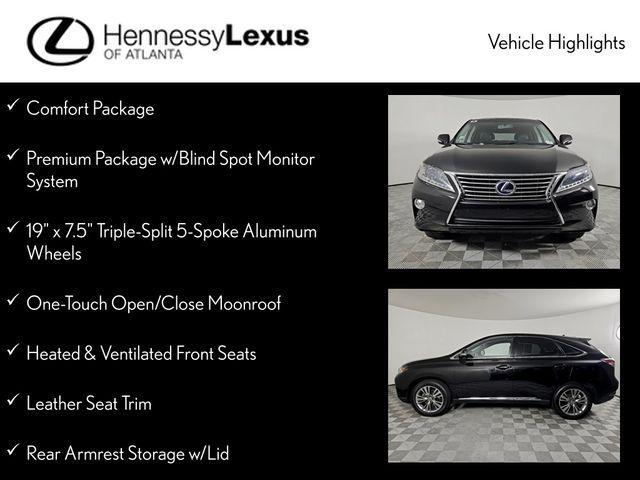 used 2013 Lexus RX 450h car, priced at $14,990