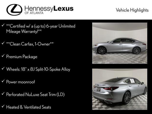 used 2024 Lexus ES 350 car, priced at $44,990