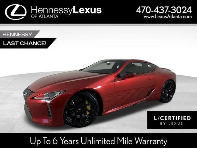 used 2018 Lexus LC 500 car, priced at $61,990