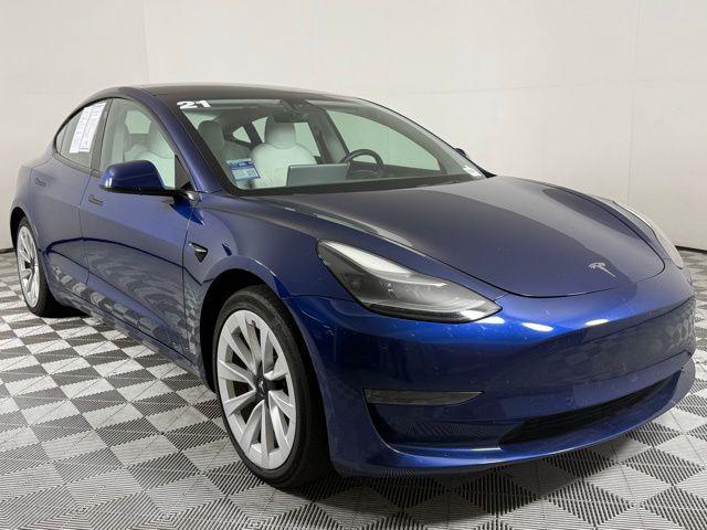 used 2021 Tesla Model 3 car, priced at $21,990