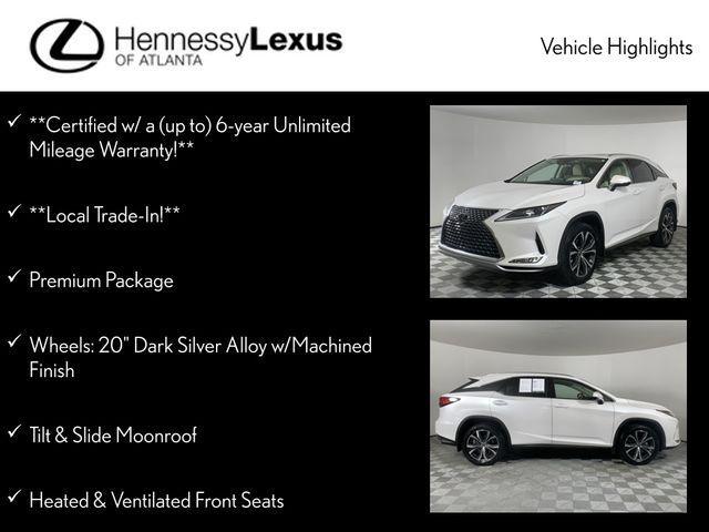 used 2022 Lexus RX 350 car, priced at $43,990