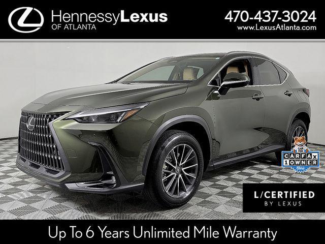 used 2025 Lexus NX 250 car, priced at $43,990