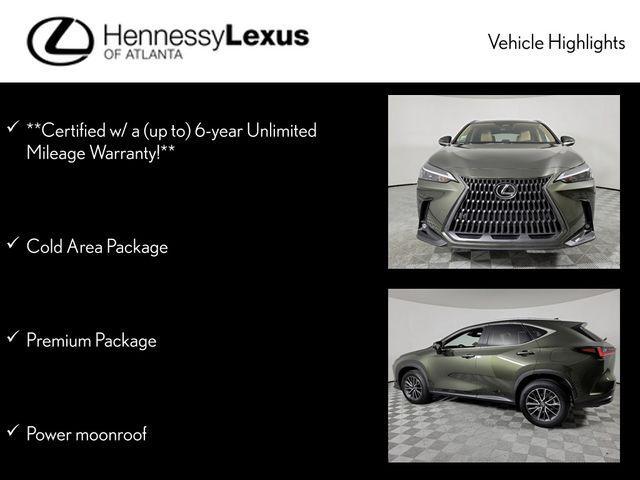 used 2025 Lexus NX 250 car, priced at $43,990