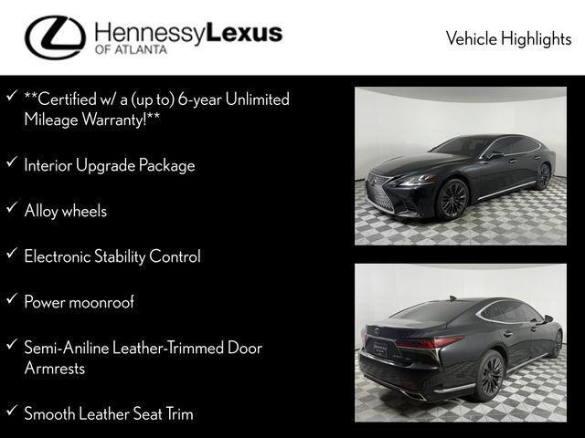 used 2019 Lexus LS 500 car, priced at $50,490