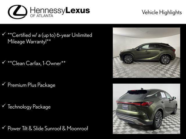 used 2025 Lexus RX 350 car, priced at $55,990