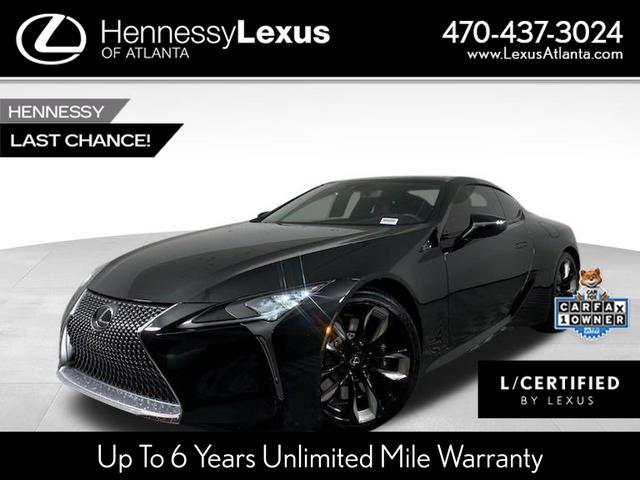 used 2024 Lexus LC 500 car, priced at $99,990