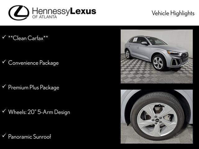 used 2023 Audi Q5 car, priced at $31,990