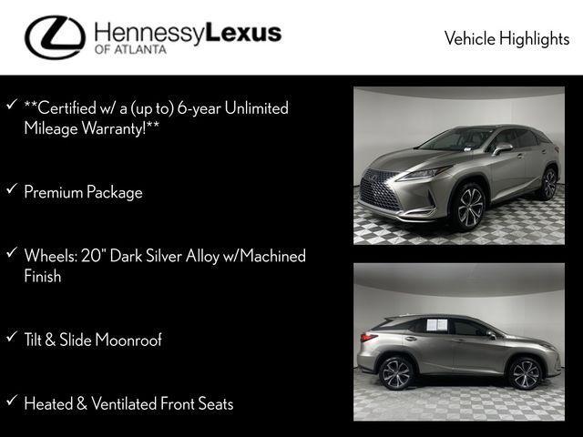 used 2022 Lexus RX 350 car, priced at $47,990